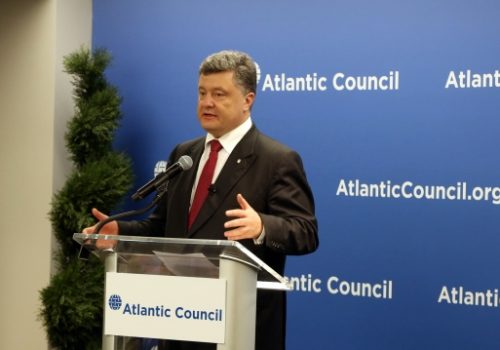 Ukrainian President Petro Poroshenko, Sept. 18, 2014