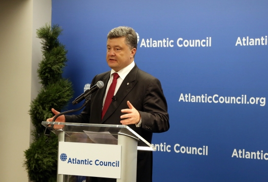Three Questions for Ukrainian President Poroshenko