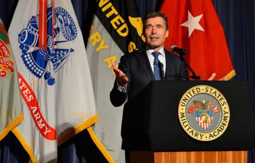 NATO Secretary General Anders Fogh Rasmussen, Sept. 18, 2009