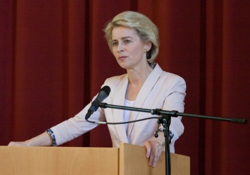 German Defense Minister Ursula von der Leyen, July 10, 2014