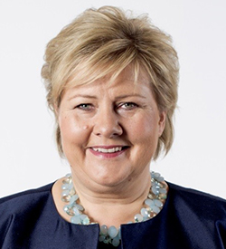 Her Excellency Erna Solberg, 2018 Global Citizen Awards