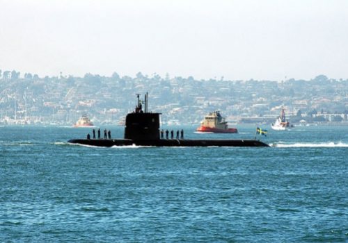 Swedish attack submarine HMS Gotland
