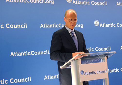 Airbus CEO Thomas Enders at the Atlantic Council, April 30, 2014
