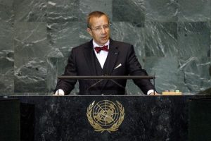 Estonian President Toomas Henrik Ilves, Sept. 25, 2009