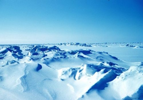 Ice ridges in the Beaufort Sea