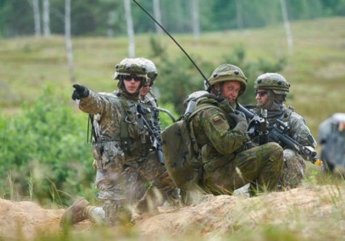 UA and Lithuanian troops in exercise Saber Strike, June 12, 2014