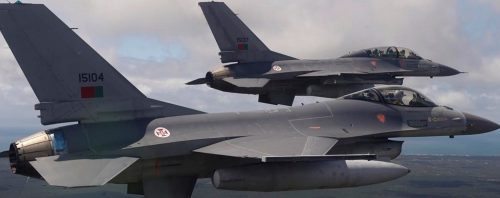 Portuguese F-16s of Squadron 201