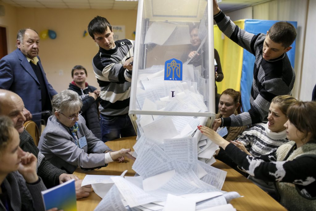 Ukrainians Vote for a European Future and for Reform