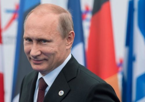 Russian President Vladimir Putin, Oct.17, 2014