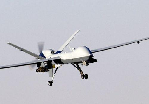 MQ-9 Reaper armed UAV