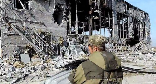Ruins of Donetsk Airport, Oct. 16, 2014