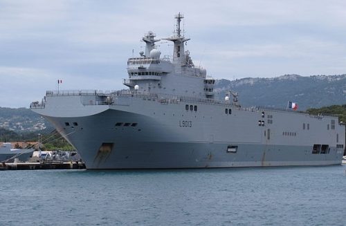 French warship Mistral (L9013)