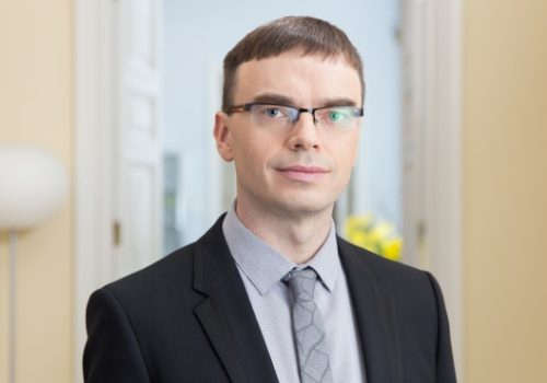 Estonian Minister of Defense Sven Mikser