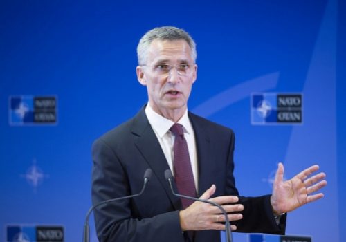Secretary General Jens Stoltenberg, October 1, 2014