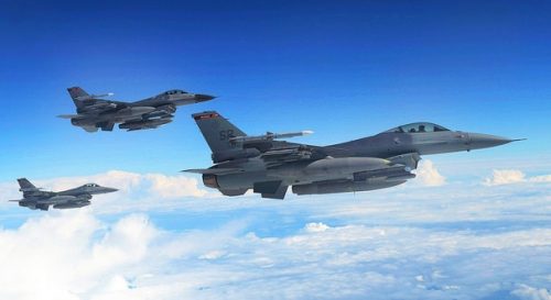 US F-16s participating in Baltic exercise, June 13, 2014