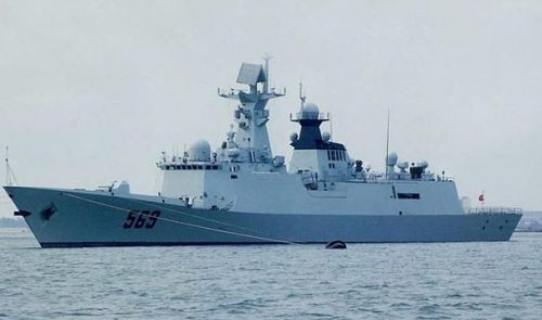Chinese Jiangkai II (Type 054A) Class Frigate