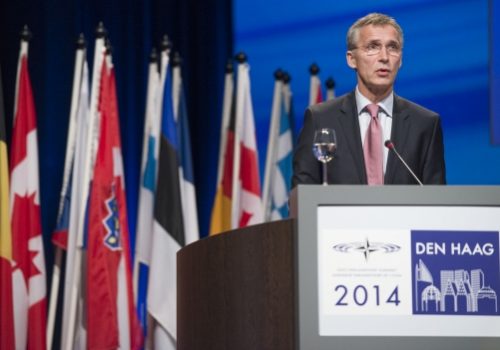 Secretary General Jens Stoltenberg at NATO Parliamentary Assembly, November 24, 2014