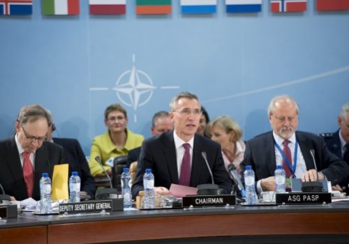 Meeting of NATO foreign ministers, December 2, 2104