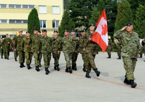 Canadian soldiers in Exercise MAPLE ARCH in Poland, Sept. 9, 2014