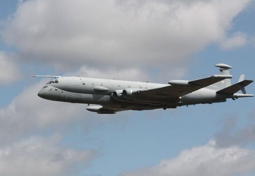 Nimrod maritime patrol aircraft, July 18, 2009