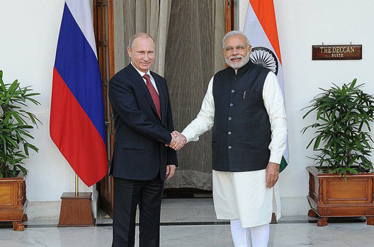 Isolated from the West, President Putin Visits India