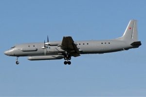 Russian intelligence aircraft Ilyushin Il-20M
