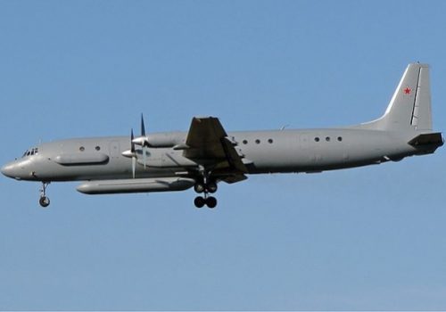 Russian intelligence aircraft Ilyushin Il-20M