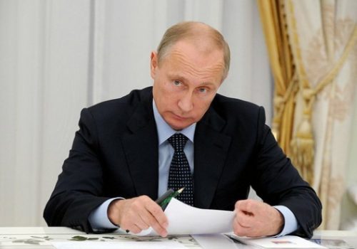 Russian President Vladimir Putin, Oct. 1, 2014