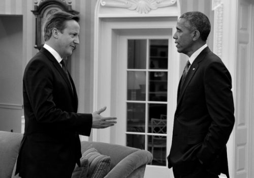Prime Minister David Cameron and President Barack Obama, Jan. 16, 2015