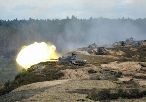 Russia-Belarus military exercise Zapad, Sept. 26, 2013
