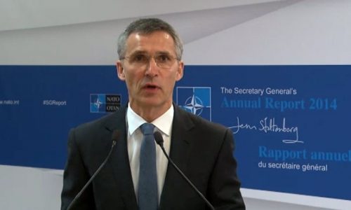 Secretary General, Jens Stoltenberg, Jan. 30, 2015