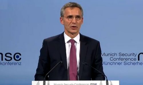 Secretary General Jens Stoltenberg at the Munich Security Conference, Feb. 6, 2015