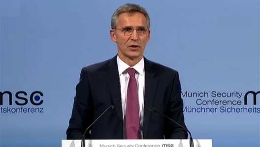 NATO Secretary General Sees Danger in Russian Aggression and Annexation