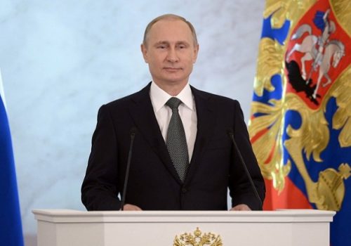 Russian President Vladimir Putin, Dec. 4, 2014