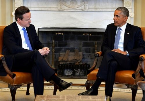 Prime Minister David Cameron and President Barack Obama, Jan. 16, 2015