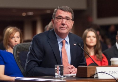 Ash Carter testifying to Senate Armed Services Committee, Feb. 4, 2015