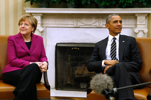 US, Germany Seek a United Front on Ukraine