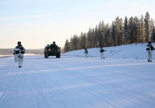 Nordic Battle Group Training in Sweden, Nov. 7, 2007