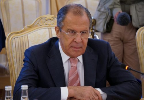 Russian Foreign Minister Sergey Lavrov, May 29, 2014