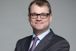 Chairman of Finland's Center Party Juha Sipilä