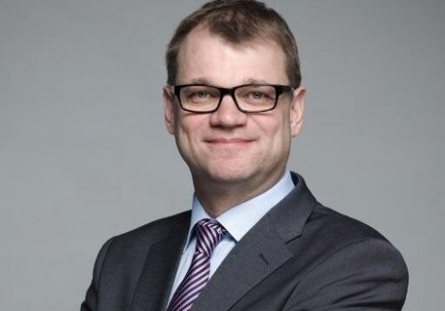 Chairman of Finland's Center Party Juha Sipilä