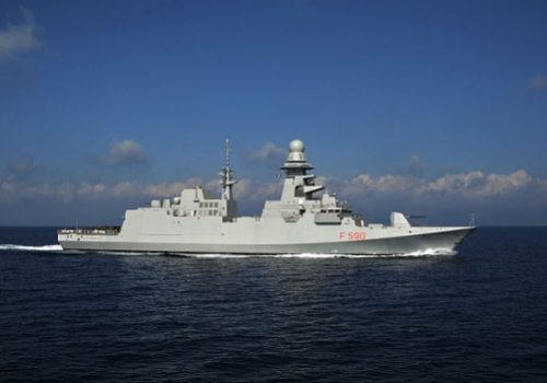 Italian frigate Carlo Bergamini, Oct. 25, 2011