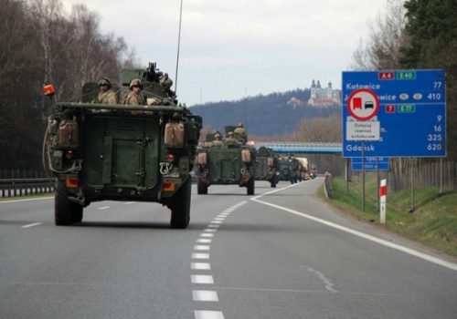 2nd Cavalry soldiers near Krakow, March 26, 2015