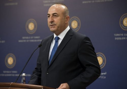 Turkish Foreign Minister Mevlut Cavusoglu, Oct. 9, 2014