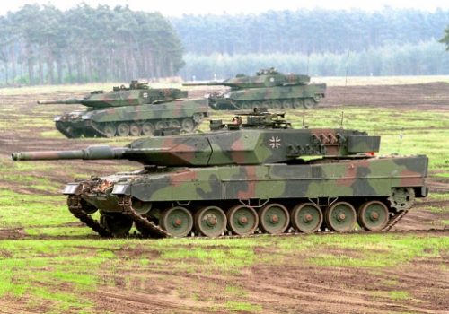 German Leopard tanks, Aug. 17, 2010