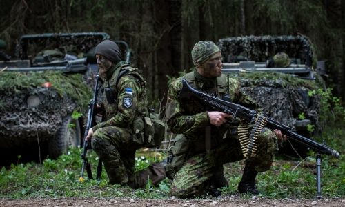 Estonian army scouts participating in SIIL/Steadfast Javelin Exercise, May 11, 2015