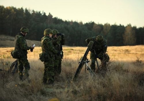 Estonian Defence League mortar platoon, Oct. 30, 2013