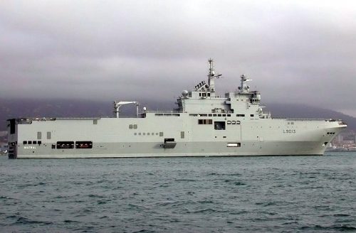 French Mistral warship, Nov. 25, 2006