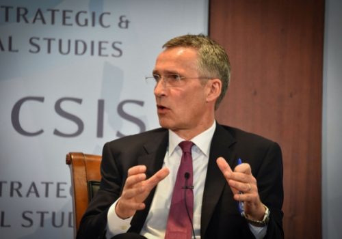 Secretary General Jens Stoltenberg, May 27, 2015