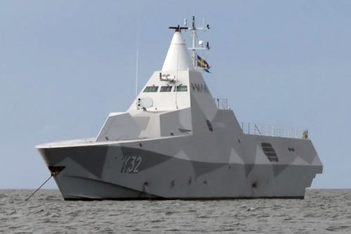 Swedish corvette HMS Helsingborg, June 30, 2008